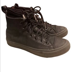 Converse Chuck Taylor Lunarlon Black Waterproof Boot Shoes 162409C Men’s Sz 5.5